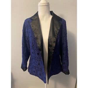 Chicos Blue Lacey‎ Jacket